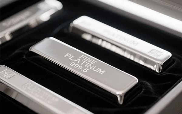 Platinum bullion bars